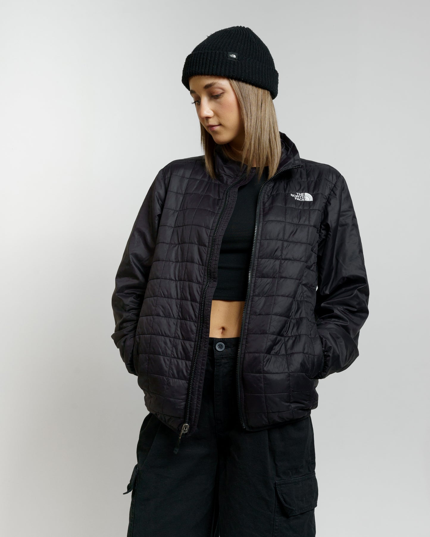 The North Face THERMOBALL Outdoor Jacket Black (L)