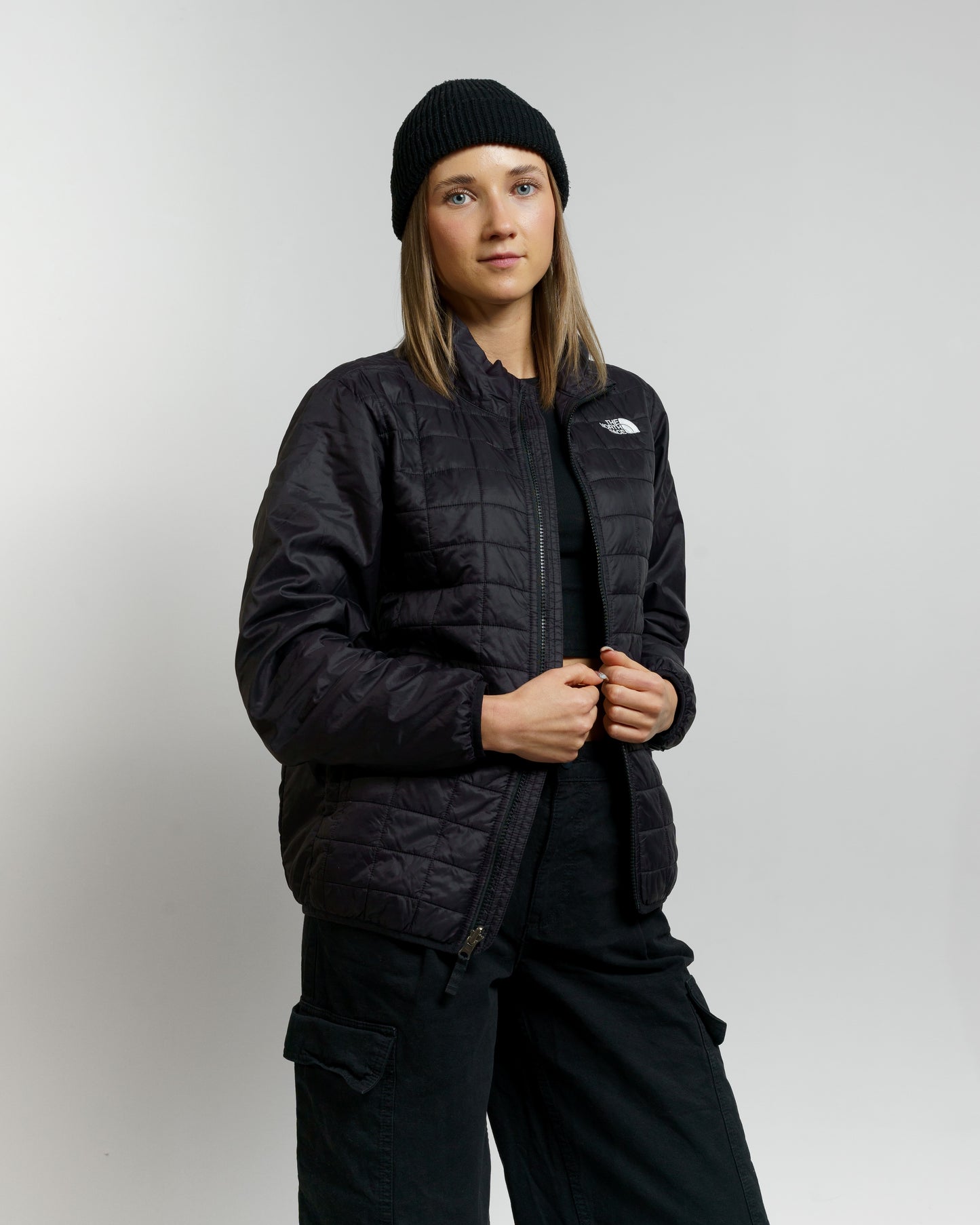 The North Face THERMOBALL Outdoor Jacket Black (L)