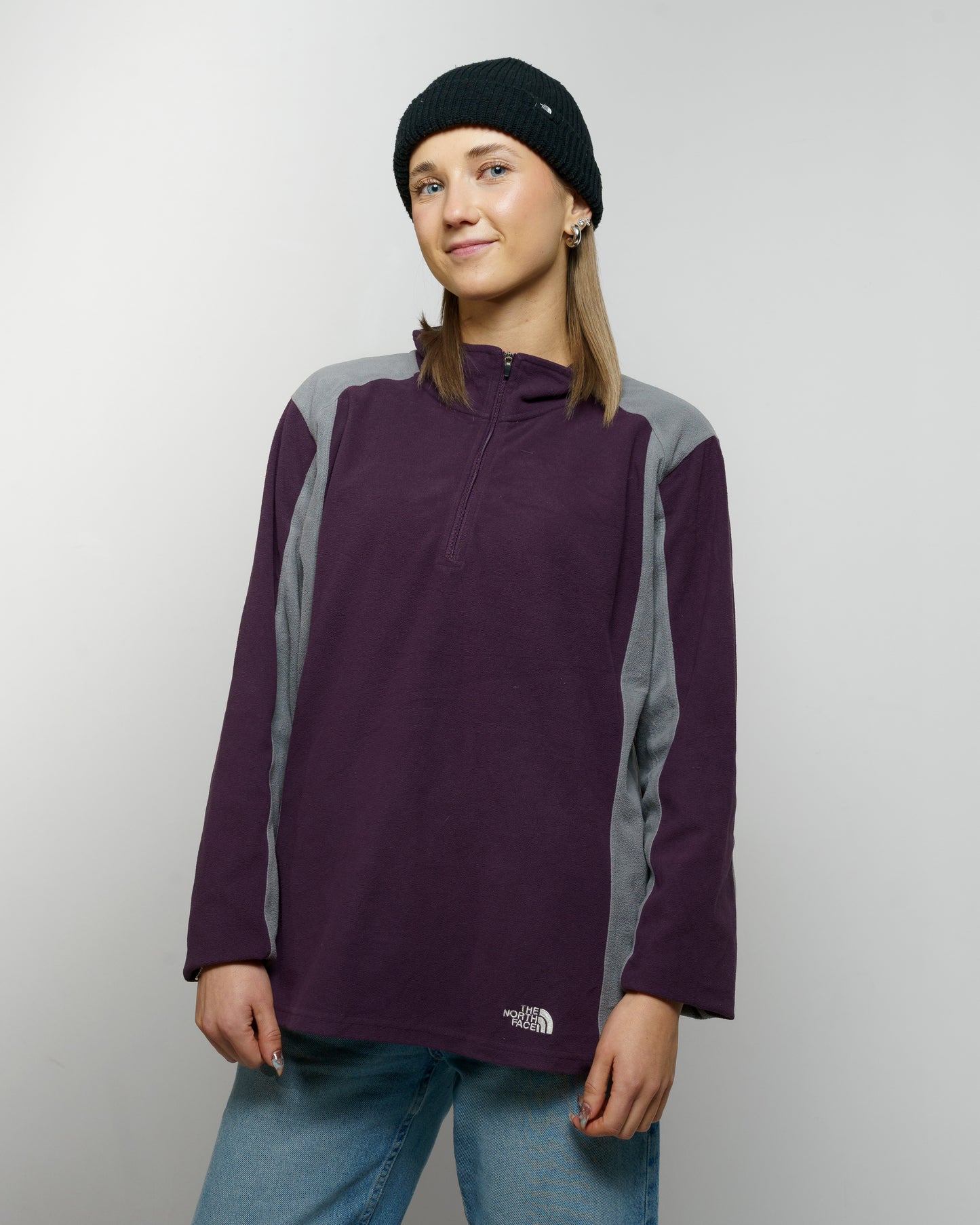 The North Face Fleece Jacket Purple (XL)