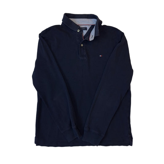 Tommy Hilfiger Long Sleeve Polo Shirt (M)