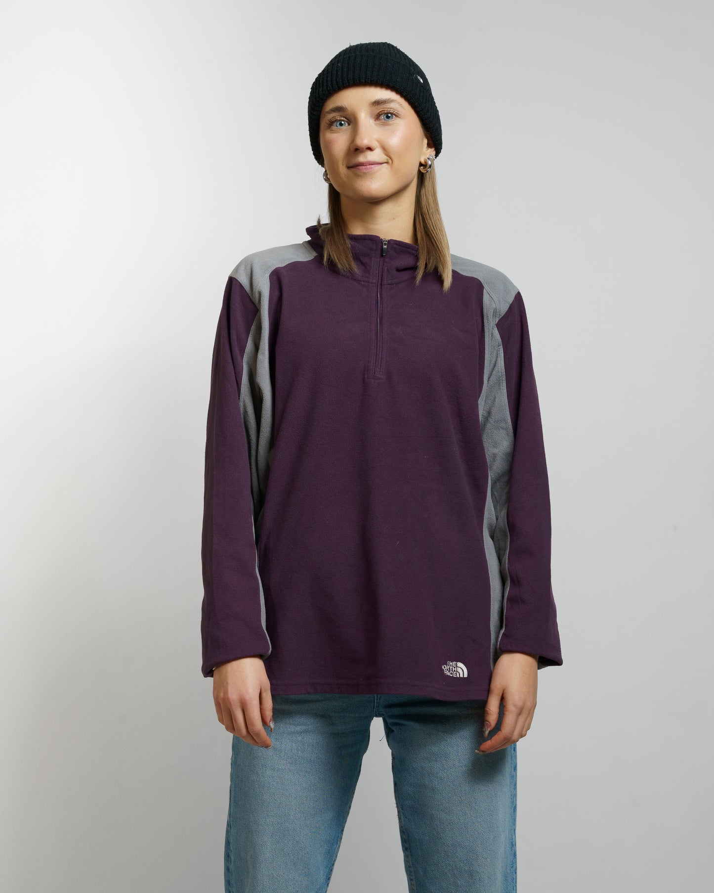 The North Face Fleece Jacket Purple (XL)